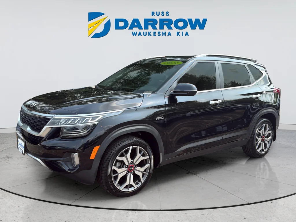 Used 2021 Black Kia SX image 1