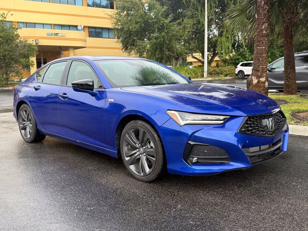 Used 2022 Blue Acura A-Spec Package image 21