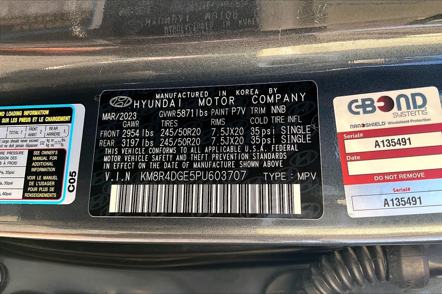 Used 2023 Steel Graphite Hyundai SEL image 35