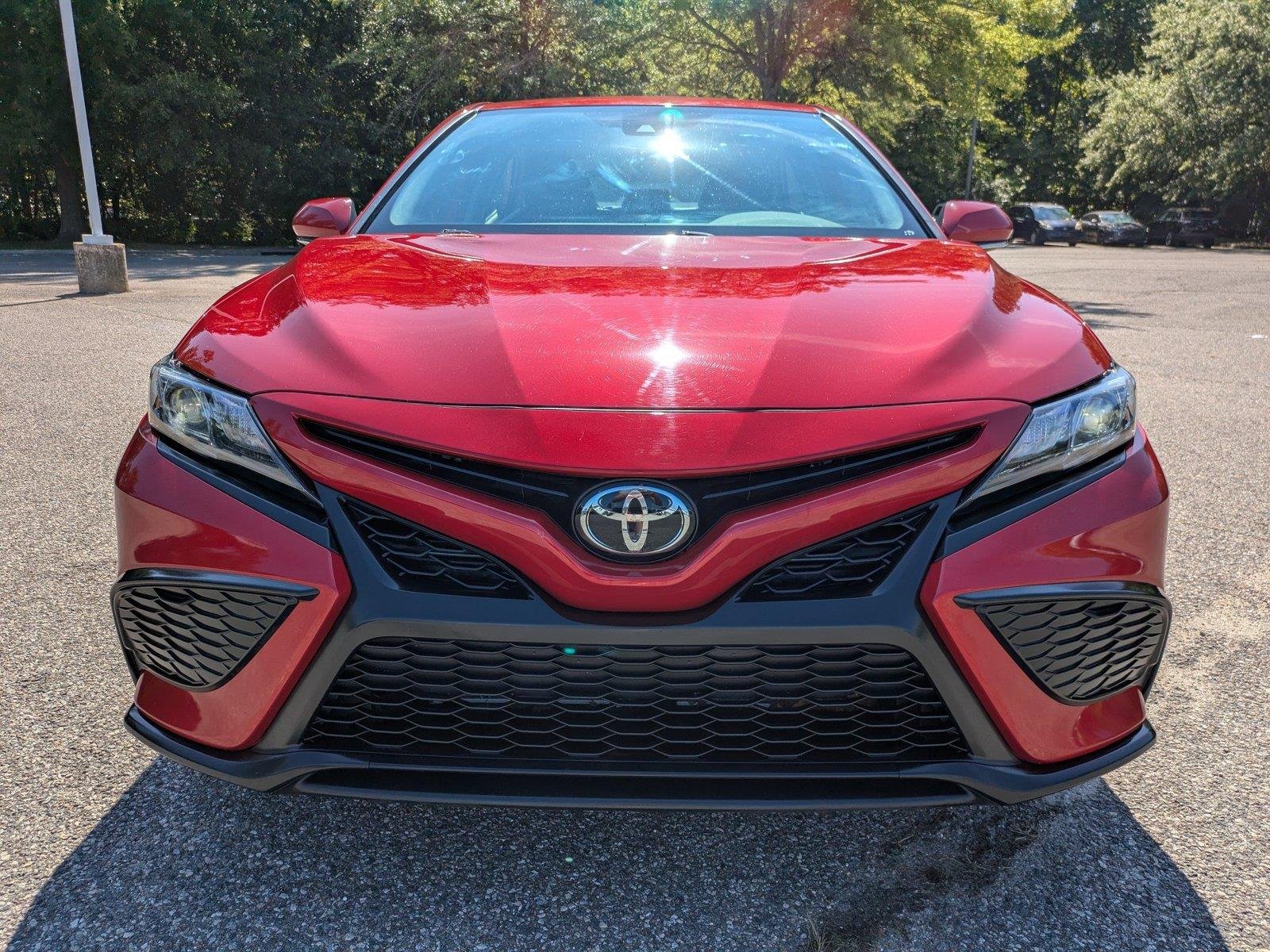 Used 2024 Supersonic Red Toyota SE image 9