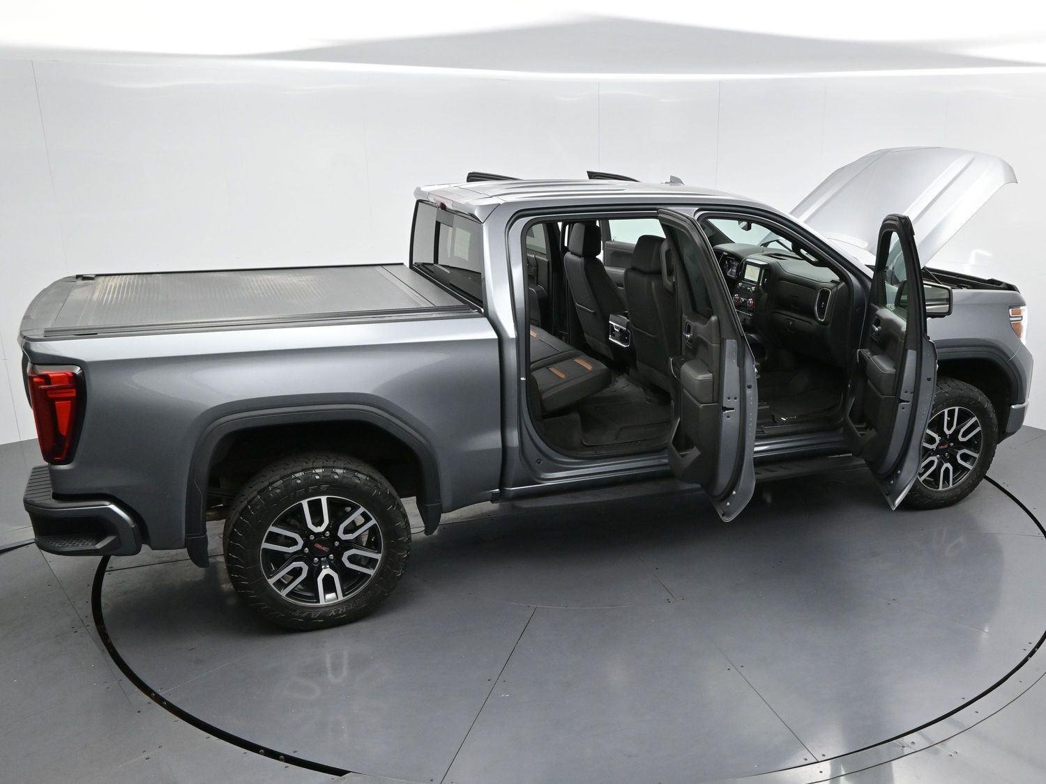 Used 2021 Satin Steel Metallic GMC AT4 image 44