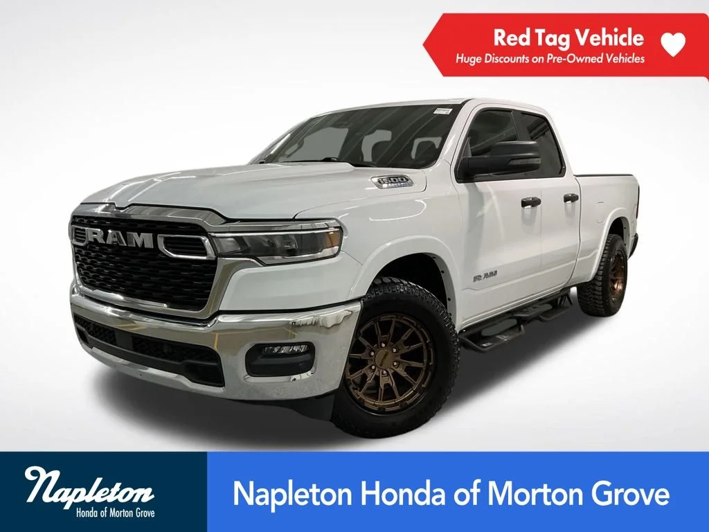 Used 2025 Bright White Clearcoat Ram Big Horn/Lone Star image 1