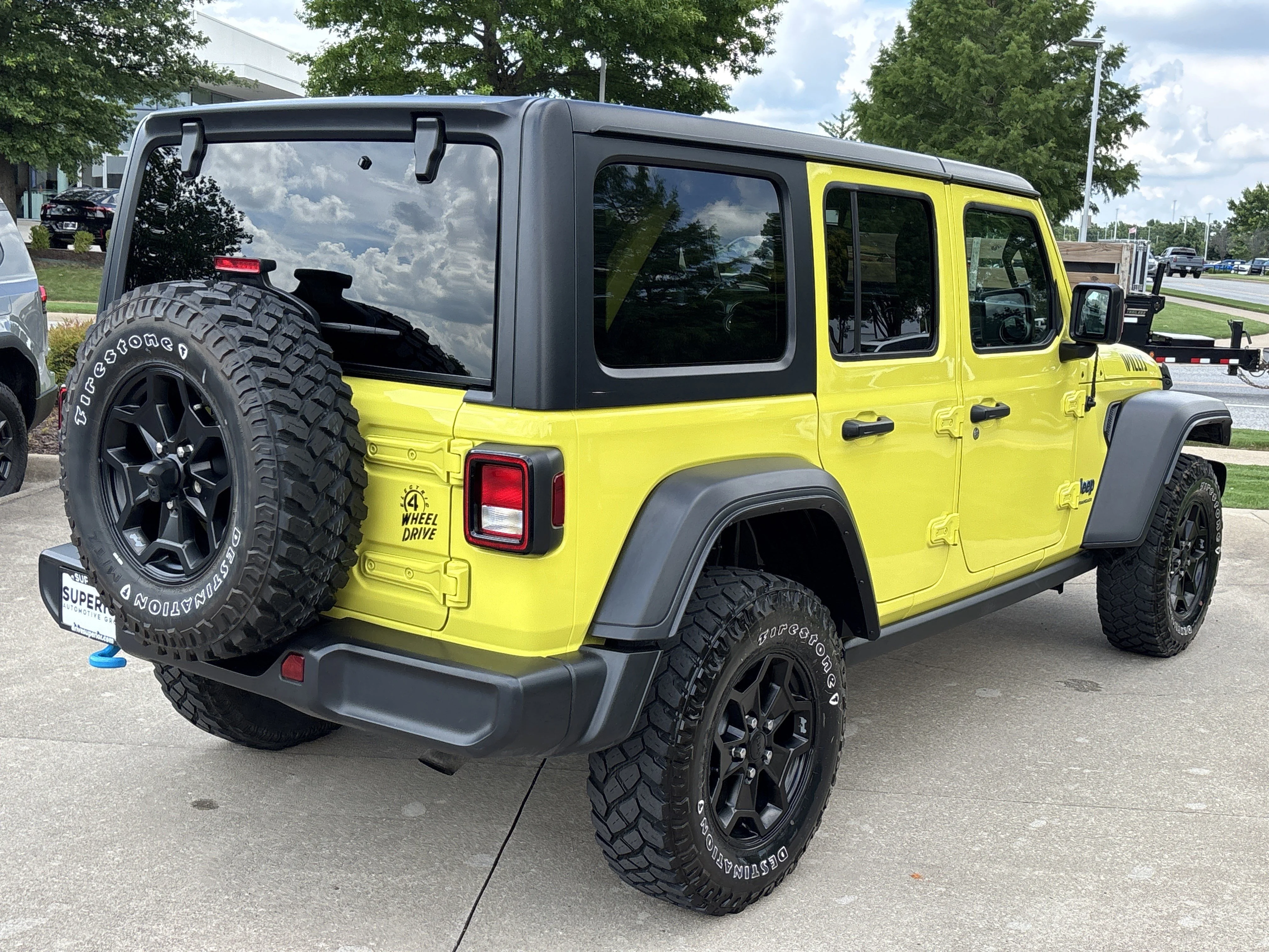 Used 2023 High Velocity Clearcoat Jeep WILLYS 4xe image 3