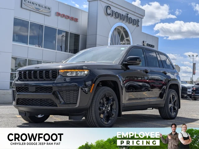 2026 Jeep Grand Cherokee Altitude - - 4x4 - 20 Gloss Black Wheels - 2.0L Turbo - Remote Start & More!