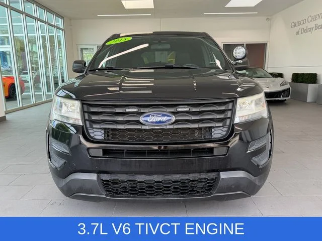 Used 2018 Ford Explorer Utility Police Interceptor with VIN 1FM5K8AR0JGB92715 for sale in Delray Beach, FL