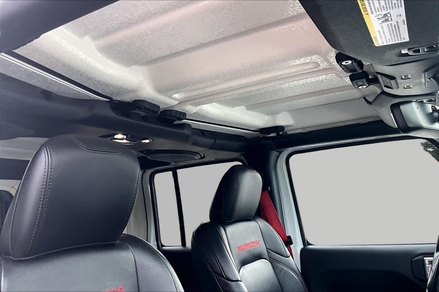 Used 2020 Bright White Clearcoat Jeep Rubicon image 14
