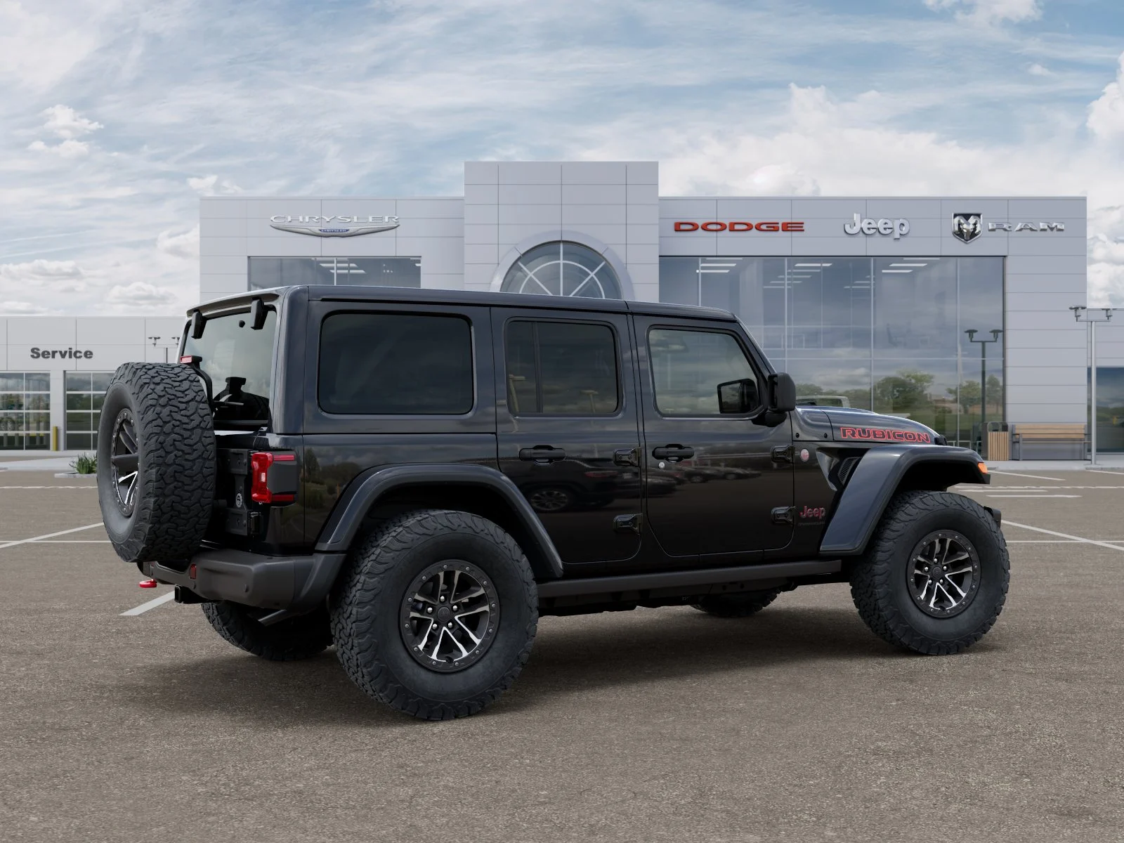New 2026 Black Clearcoat Jeep Rubicon X image 31