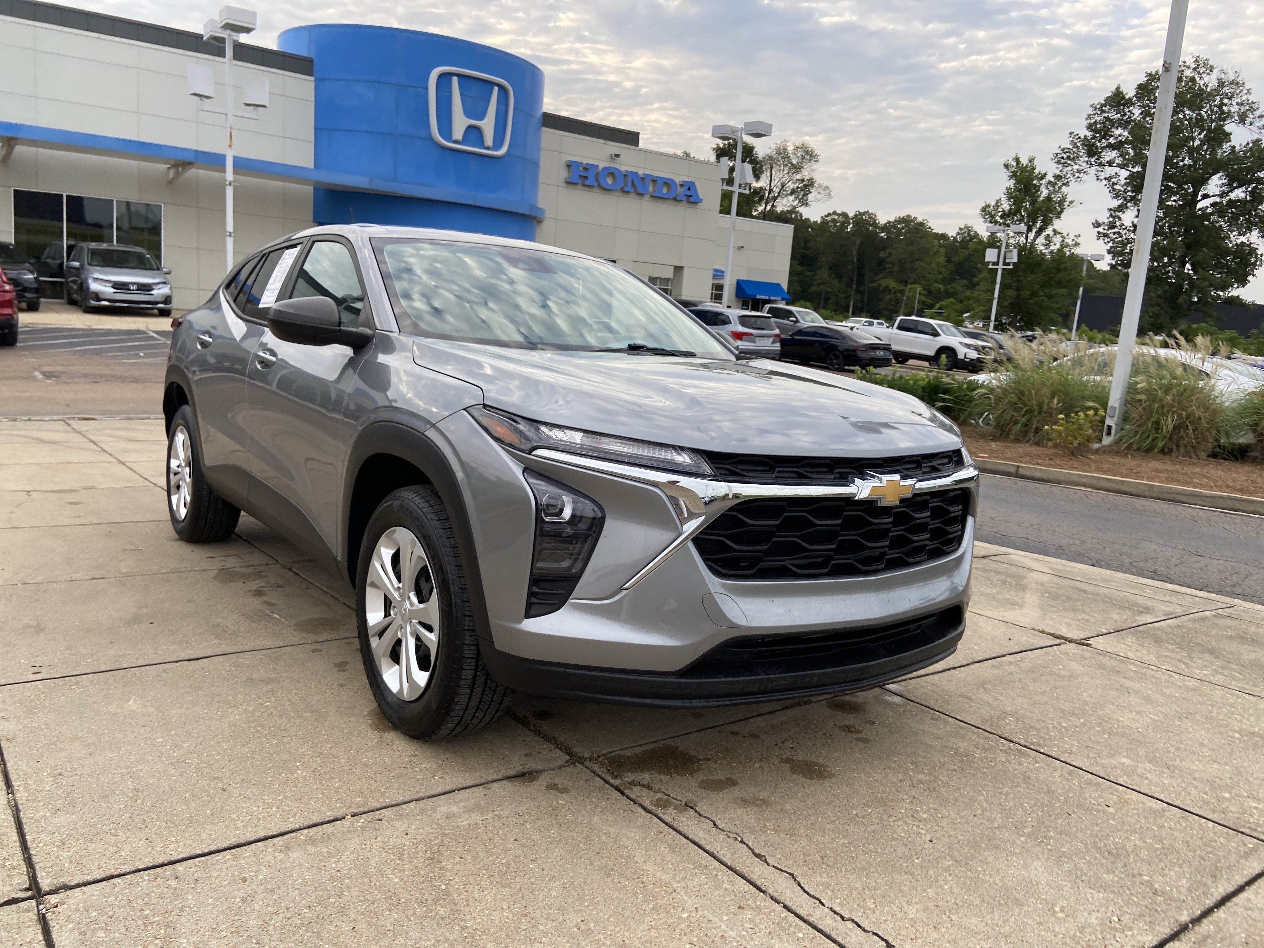 Used 2024 Sterling Gray Metallic Chevrolet LS image 2