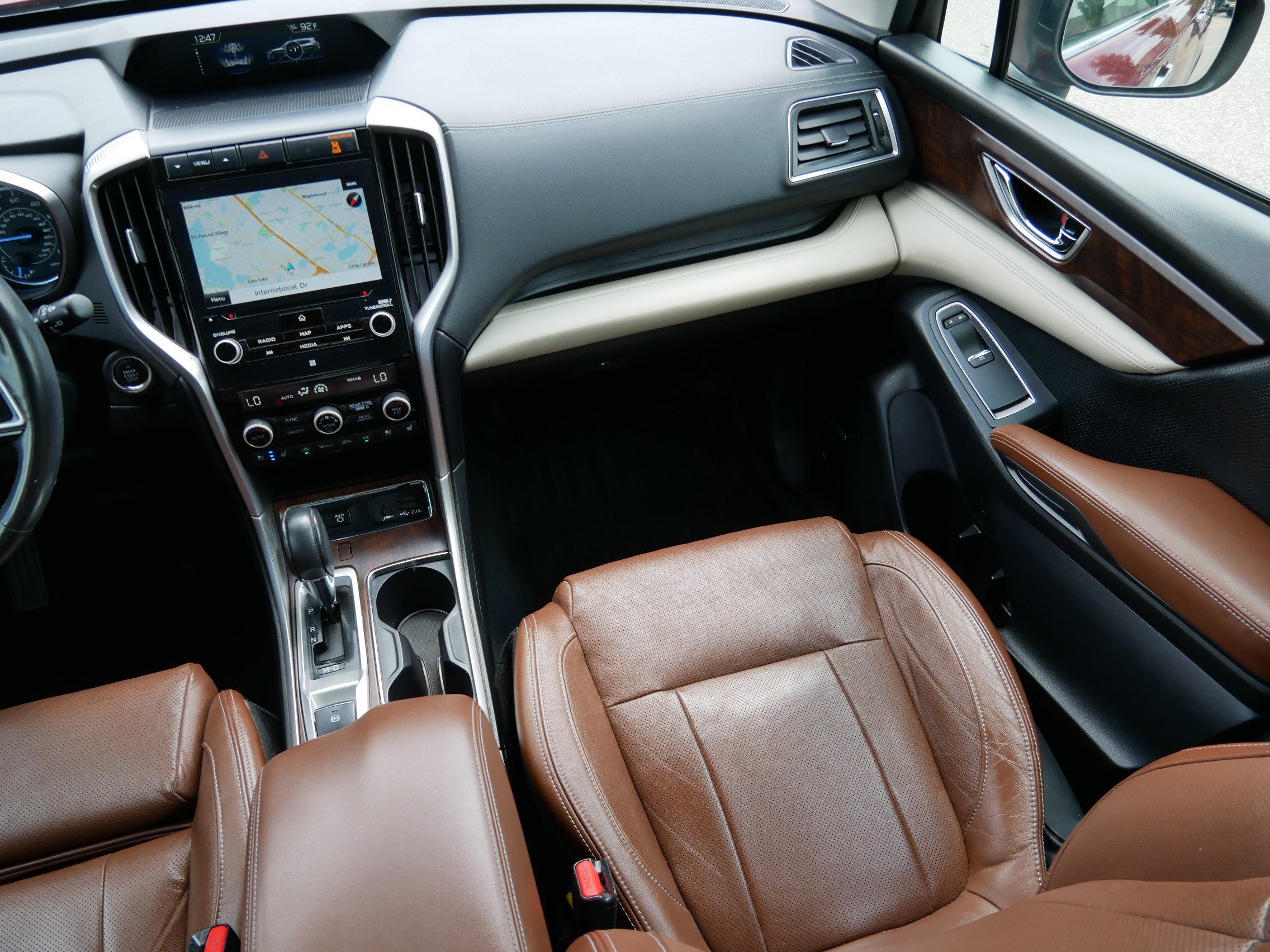 Used 2019 Crimson Red Pearl Subaru Touring image 11