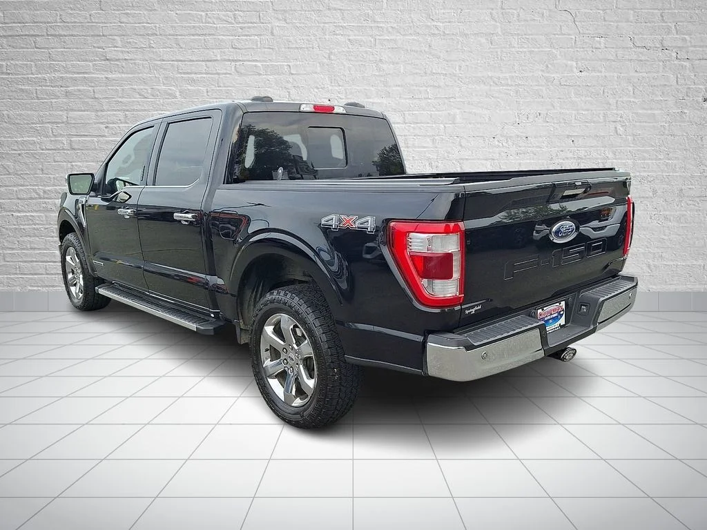 Certified Used 2022 Black Metallic Ford Lariat image 7