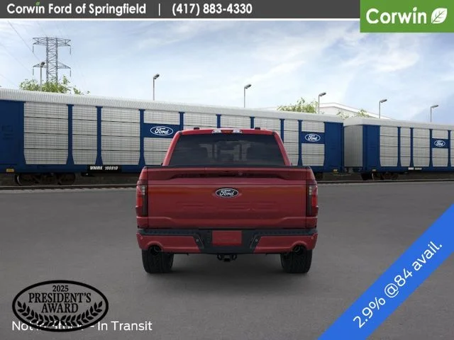 New 2026 Ruby Red Metallic Tinted Clearcoat Ford XLT image 8