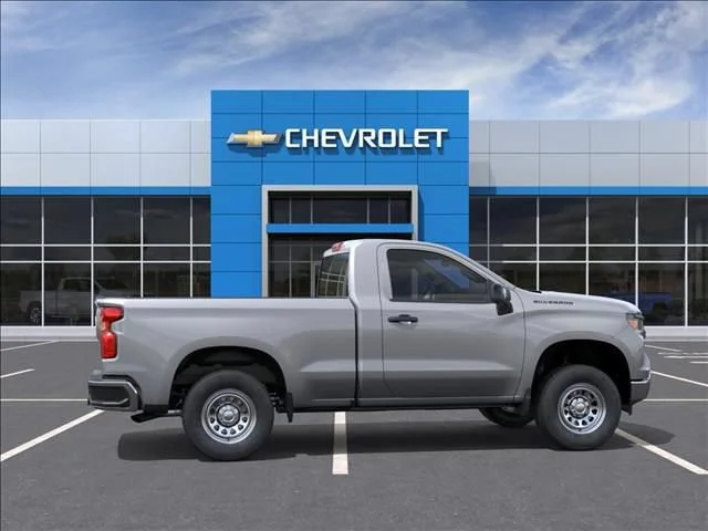 New 2026 Sterling Gray Metallic Chevrolet WT image 5