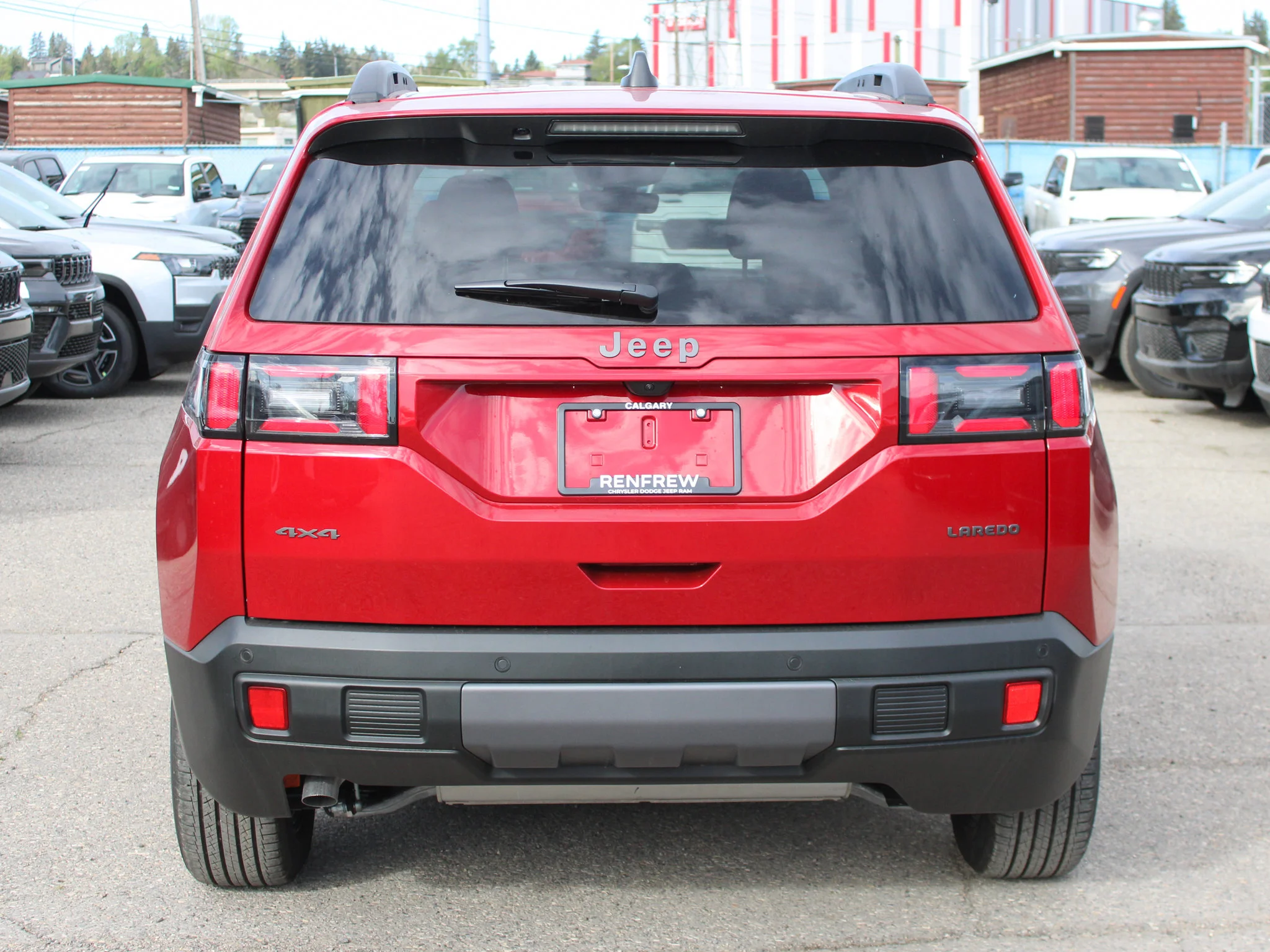 New 2026 Red Jeep Laredo * Hybrid image 4