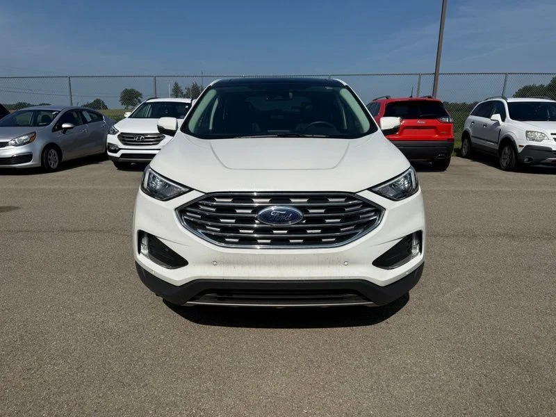Used 2023 White Ford Titanium image 4