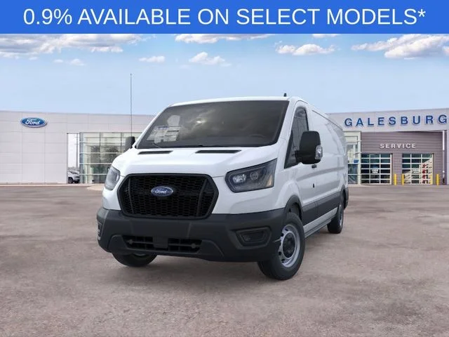 New 2025 Oxford White Ford Cargo Van image 2