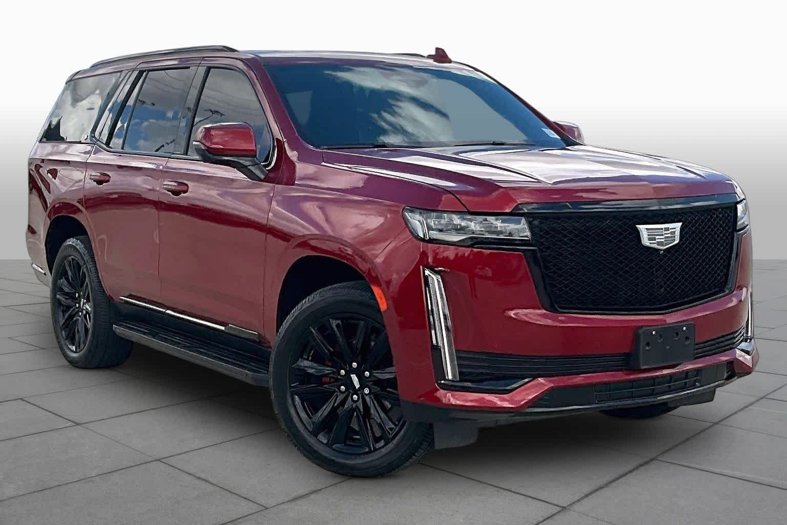 Used 2023 Radiant Red Tintcoat Cadillac RWD Premium Luxury image 2