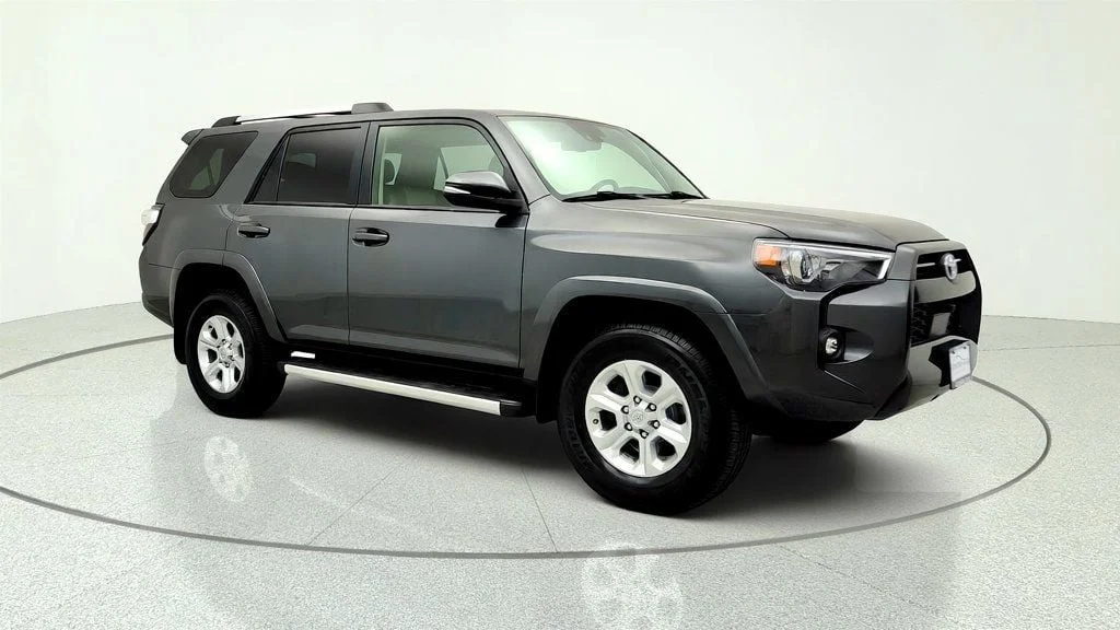 Used 2023 Magnetic Gray Metallic Toyota SR5 Premium 4WD w/ 3rd Row Seating + Premium Plus Pkg image 3