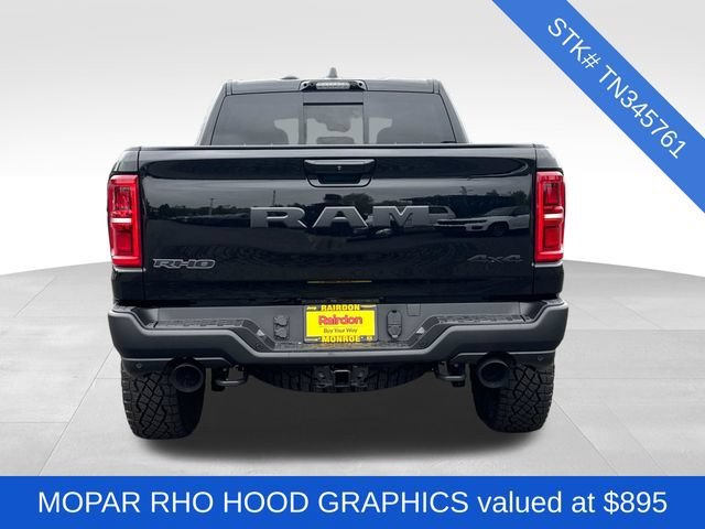 New 2026 Diamond Black Crystal Pearl-Coat Exterior Paint RAM RHO image 5
