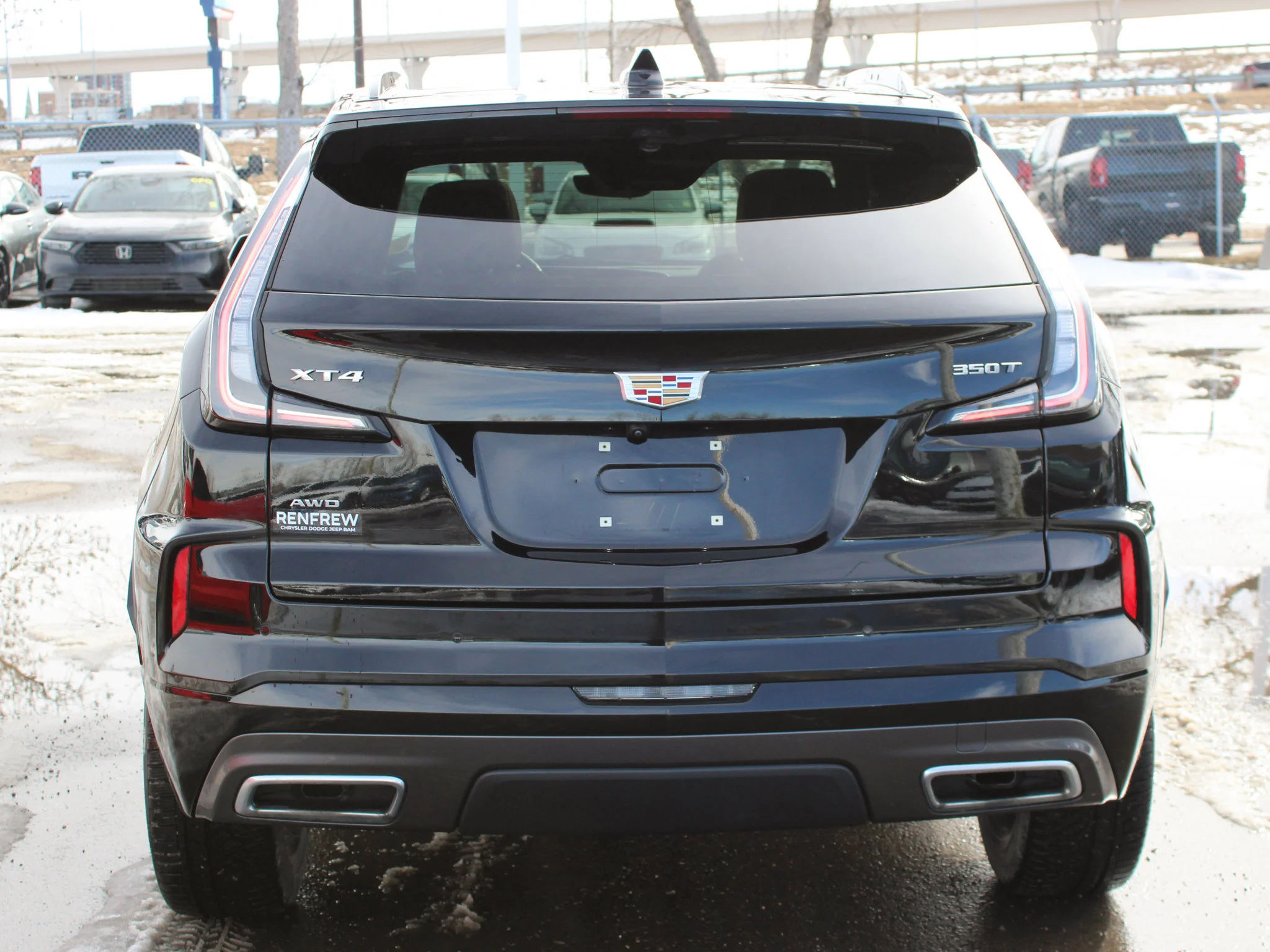 Certified Used 2024 Black Cadillac AWD Sport * 3M PPF | Winter Tires | Adaptive Cruise | Brown Leather | Head-Up Display image 16