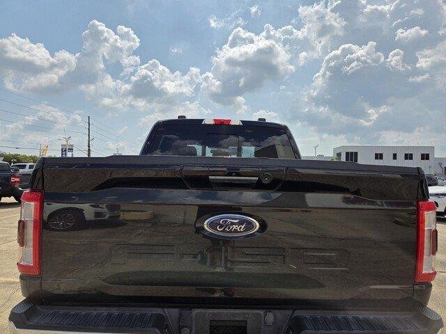 Used 2021 Agate Black Metallic Ford LARIAT image 4