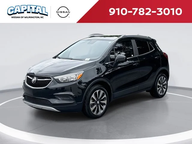 Used 2021 Black Buick Preferred image 1