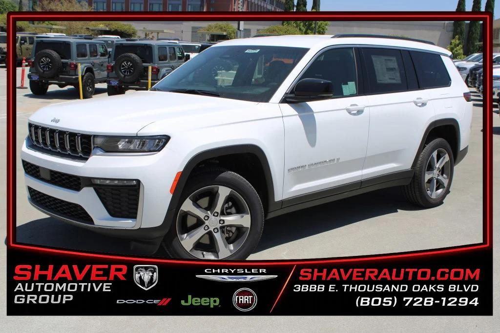 New 2026 Bright White Clearcoat Jeep Limited image 1