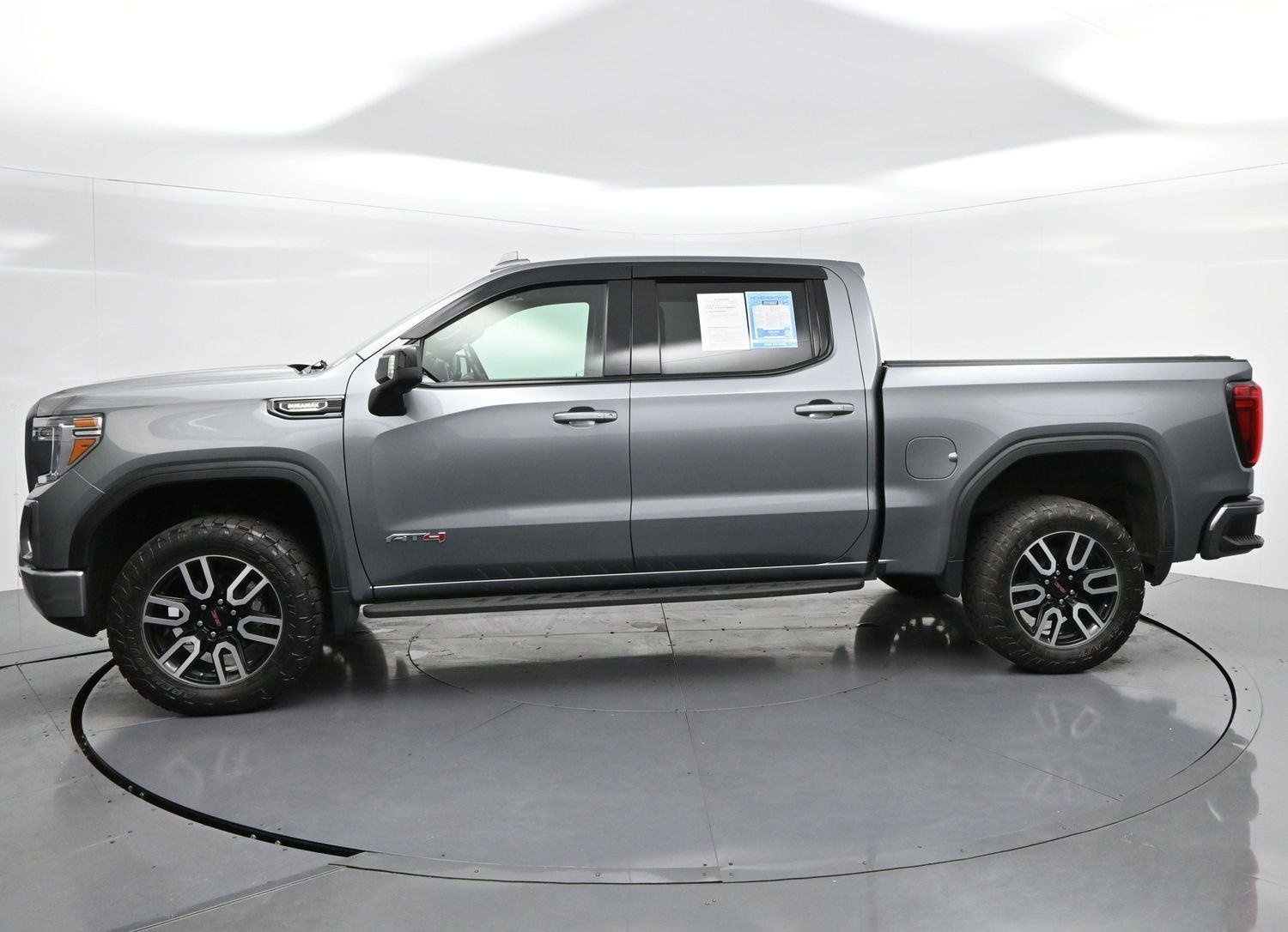 Used 2021 Satin Steel Metallic GMC AT4 image 4