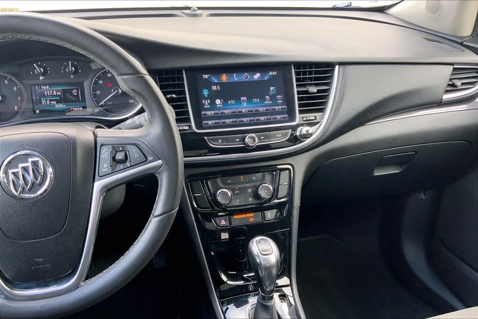 Used 2018 Includes (CM5) Black Carbon Metallic lower exterior accent color, Paint code W700S.) Buick Preferred image 15