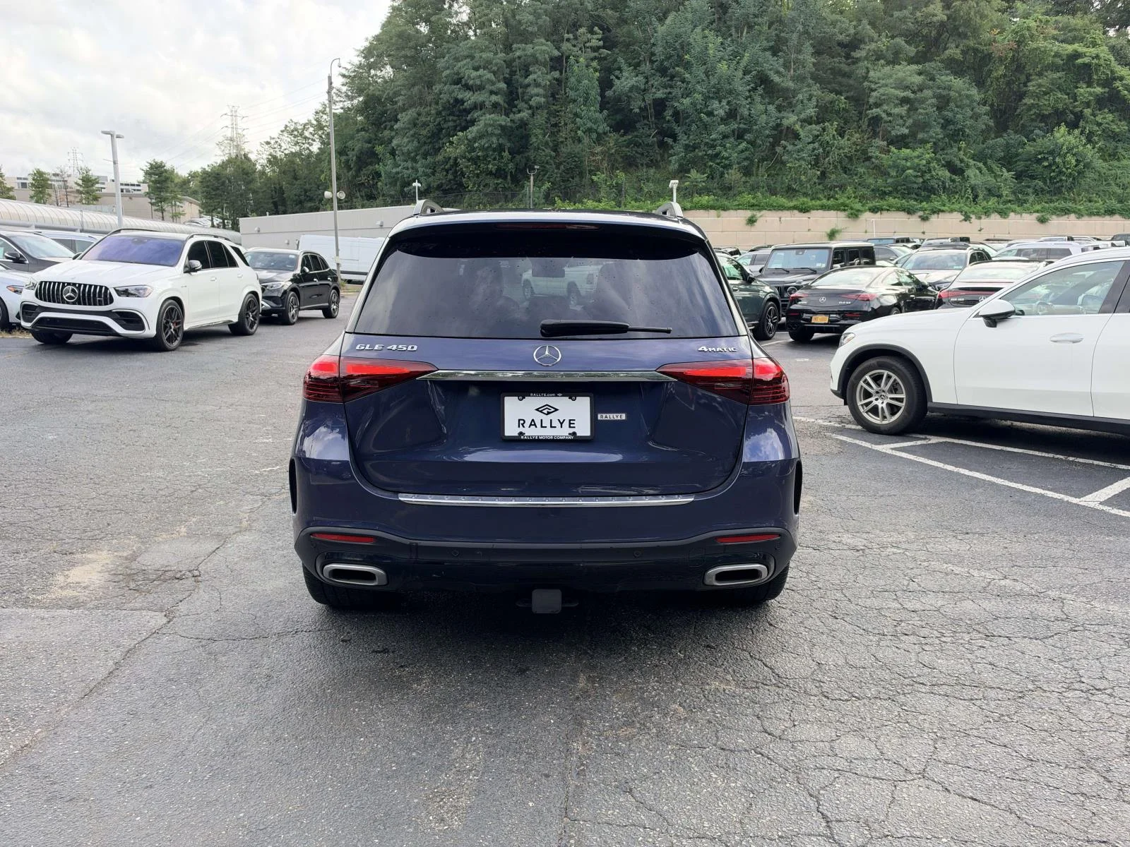 Certified Used 2024 Twilight Blue Metallic Mercedes-Benz GLE 450 image 5