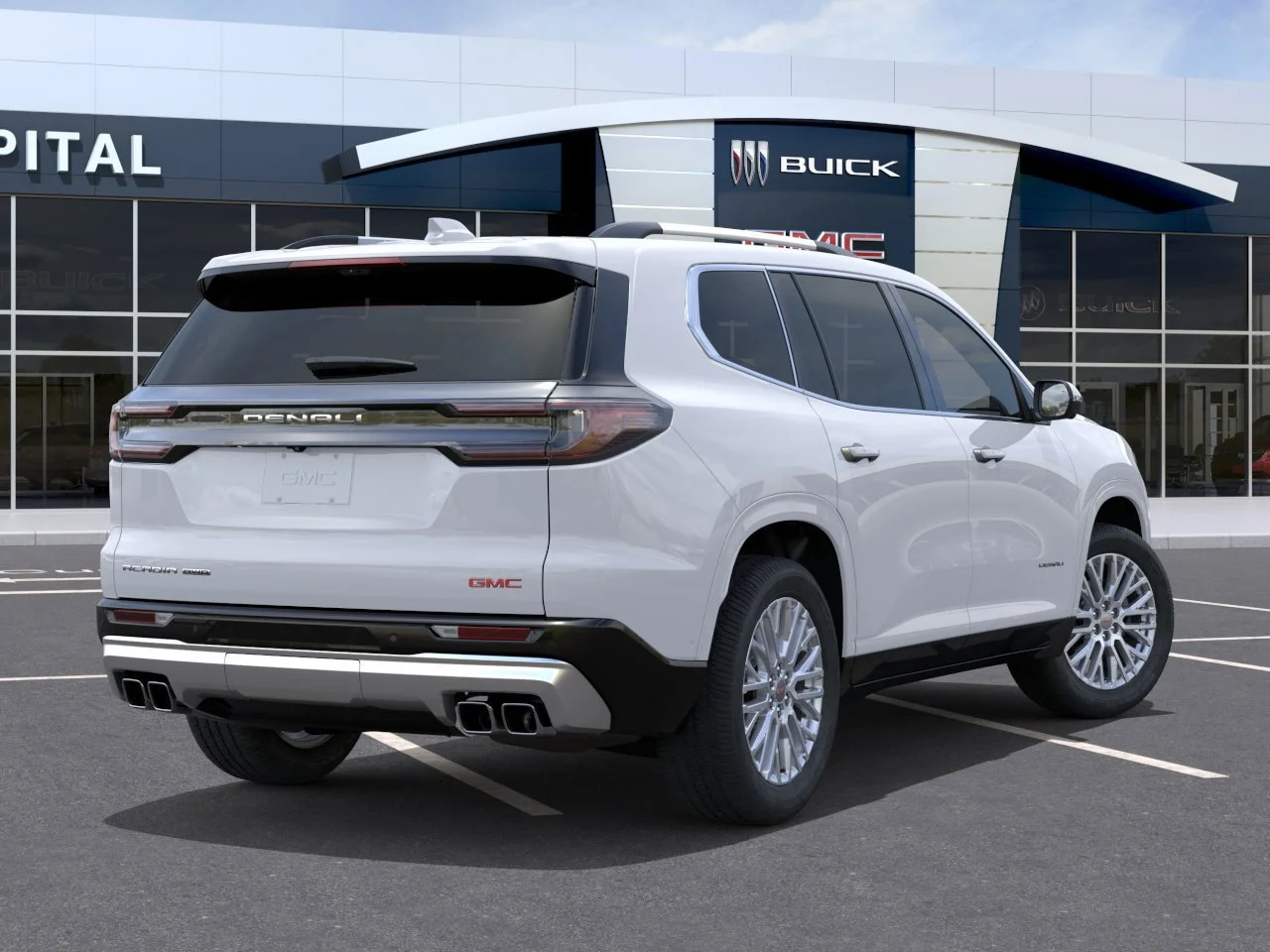 New 2026 Glacier White Tricoat GMC Denali AWD image 5