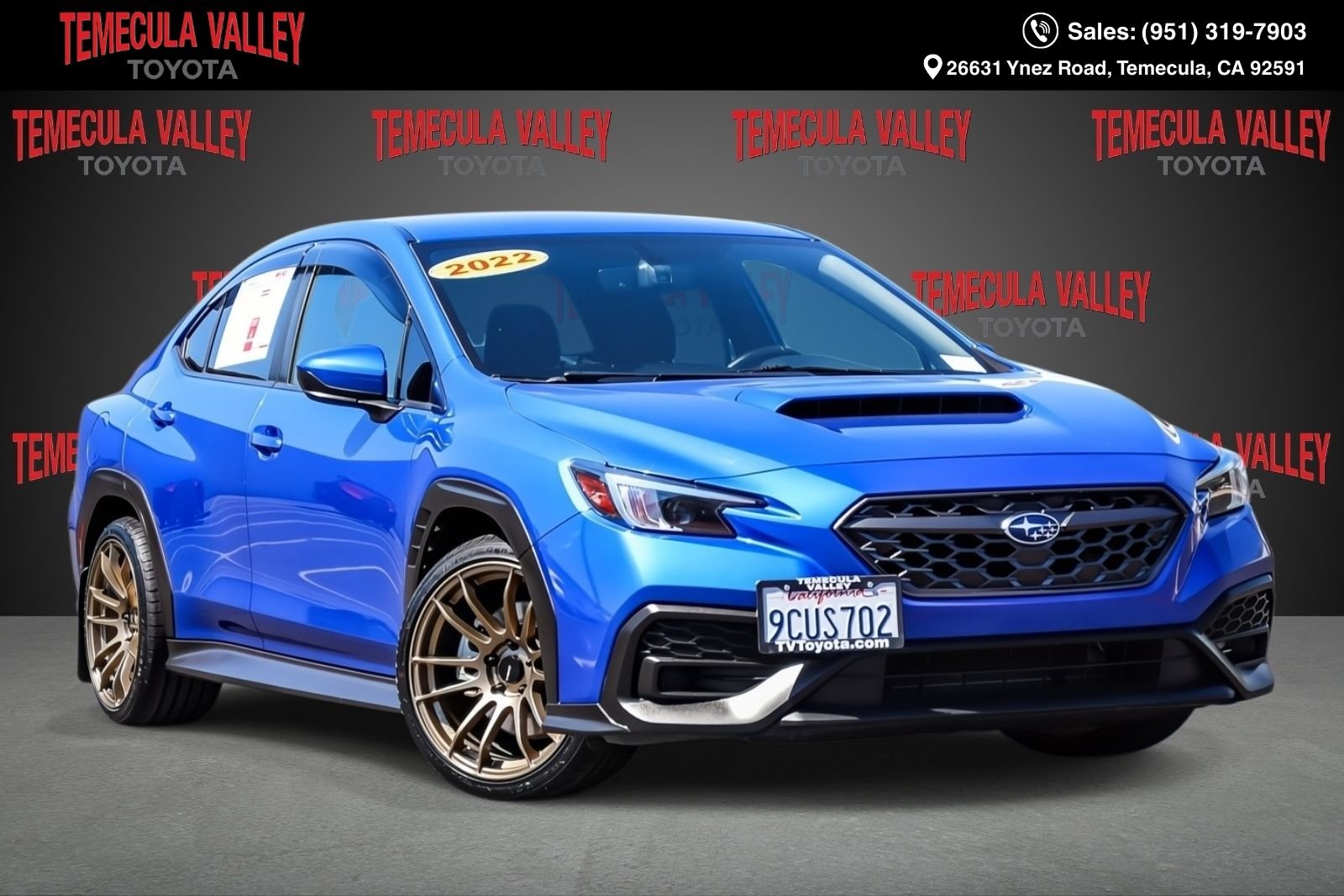 Used 2022 Blue Pearl Subaru Base image 1