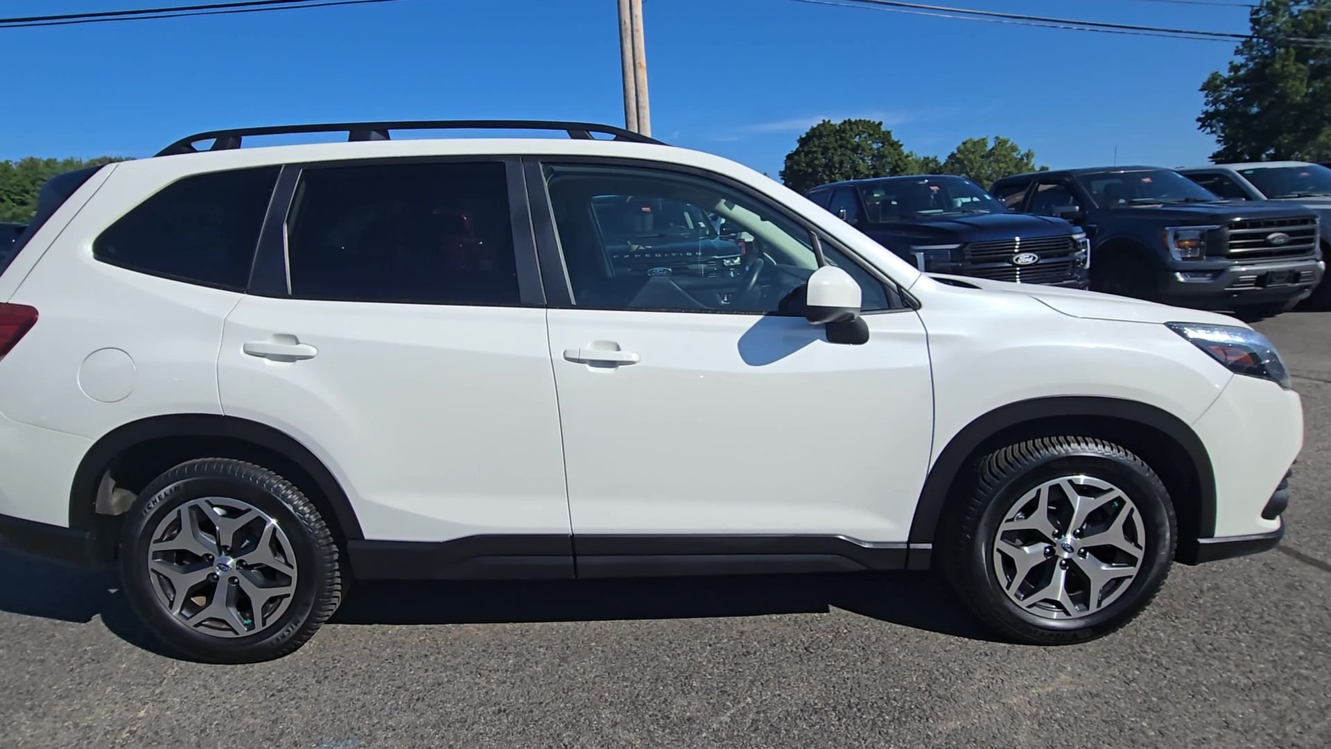 Certified Used 2024 Crystal White Pearl Subaru Premium image 21