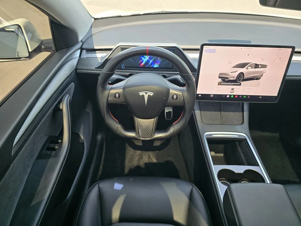 Used 2024 Pearl White Multi-Coat Tesla Long Range image 14