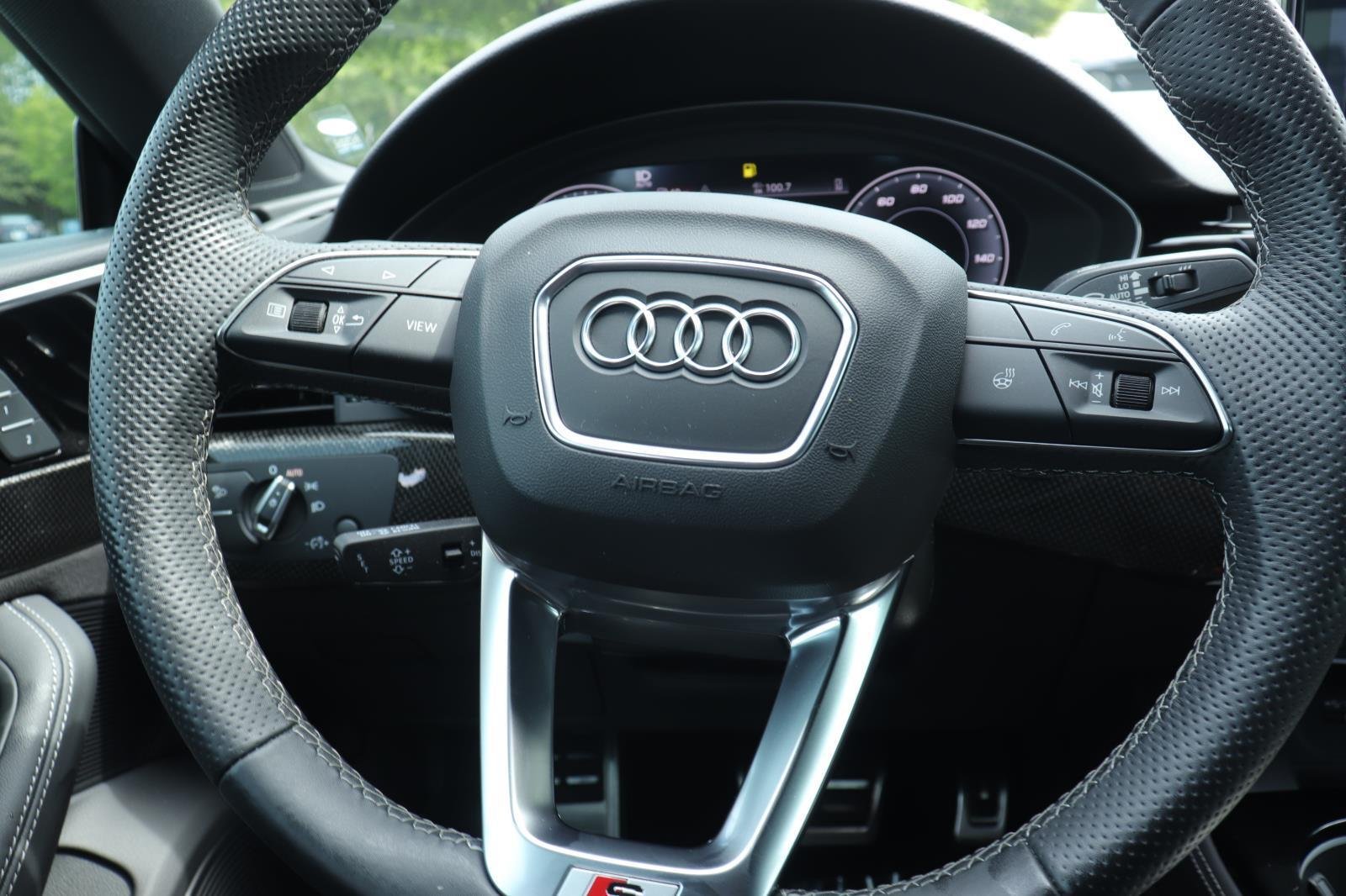 Used 2024 Daytona Gray Pearl Effect Audi Premium Plus image 28