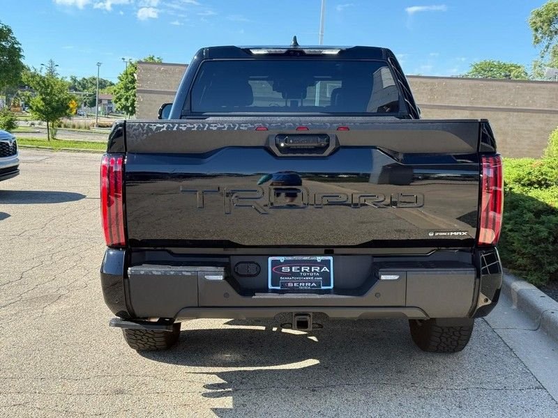 Used 2025 Midnight Black Metallic Toyota TRD Pro image 4