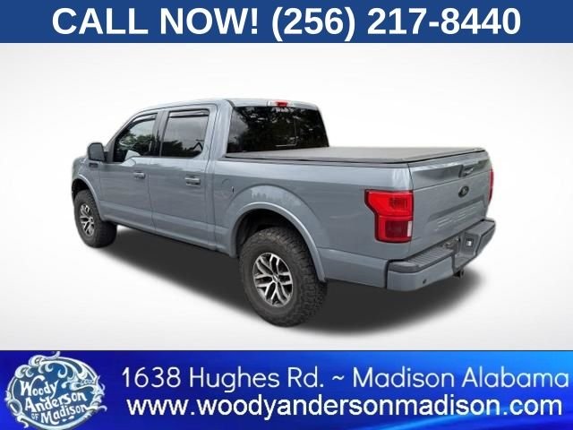 Used 2019 Abyss Gray Metallic Ford Lariat image 4