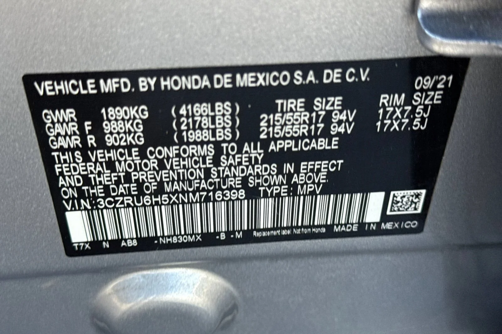 2022 Honda HR-V EX - Photo 32