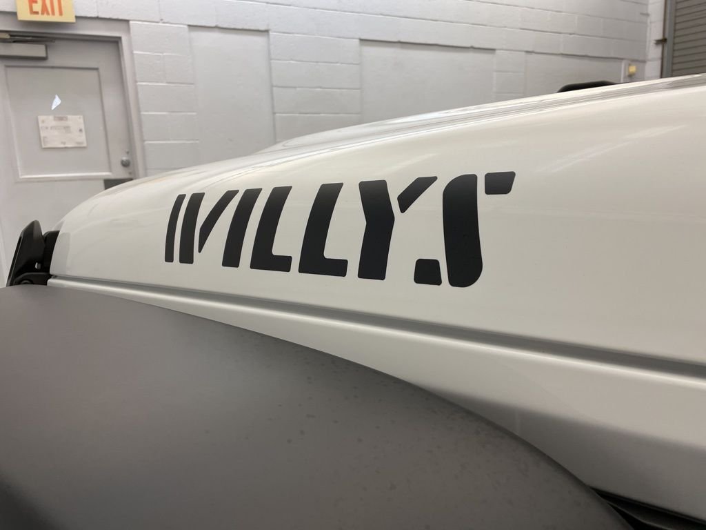 New 2026 Bright White Clear-Coat Exterior Paint Jeep Willys image 9