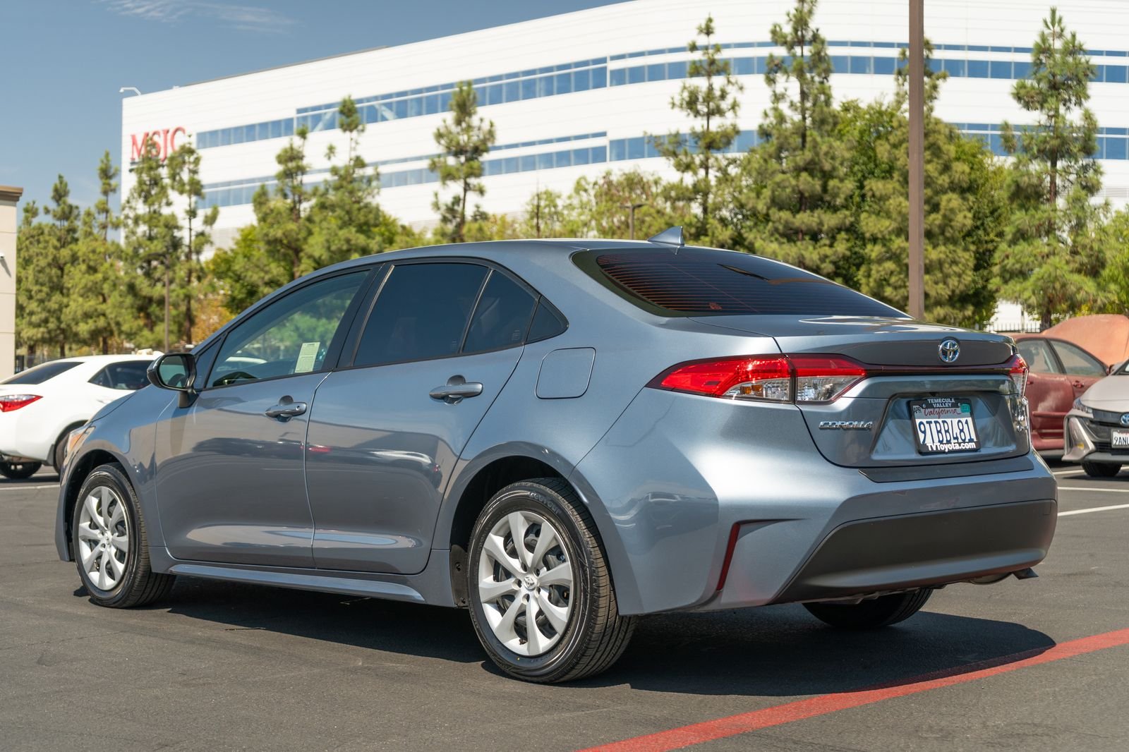Certified Used 2025 Celestite Toyota LE image 12