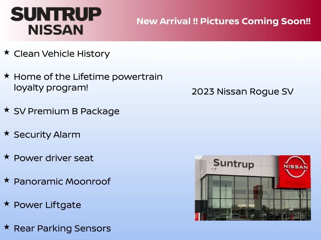 Used 2023 White Nissan SV image 3