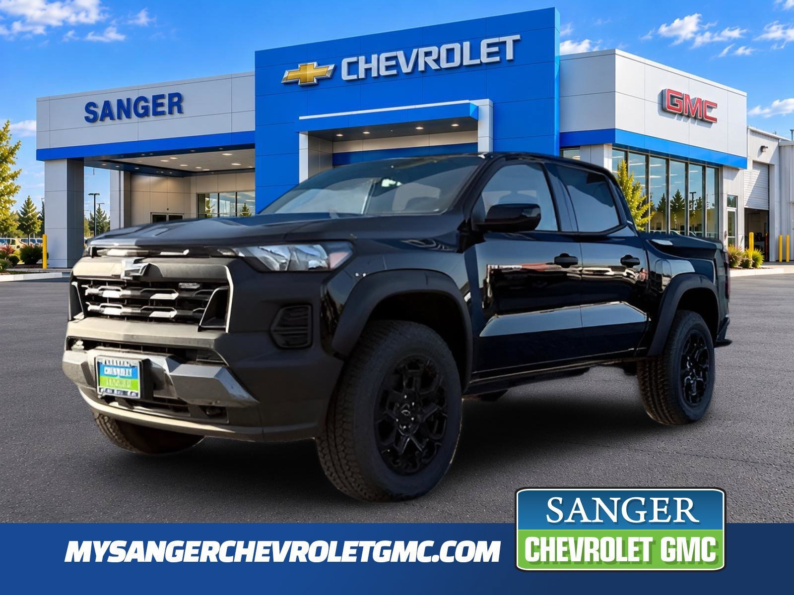 2026 Chevrolet Colorado Trail Boss Crew Cab for sale - Stock #26T979 - Black - New at My True Fleet