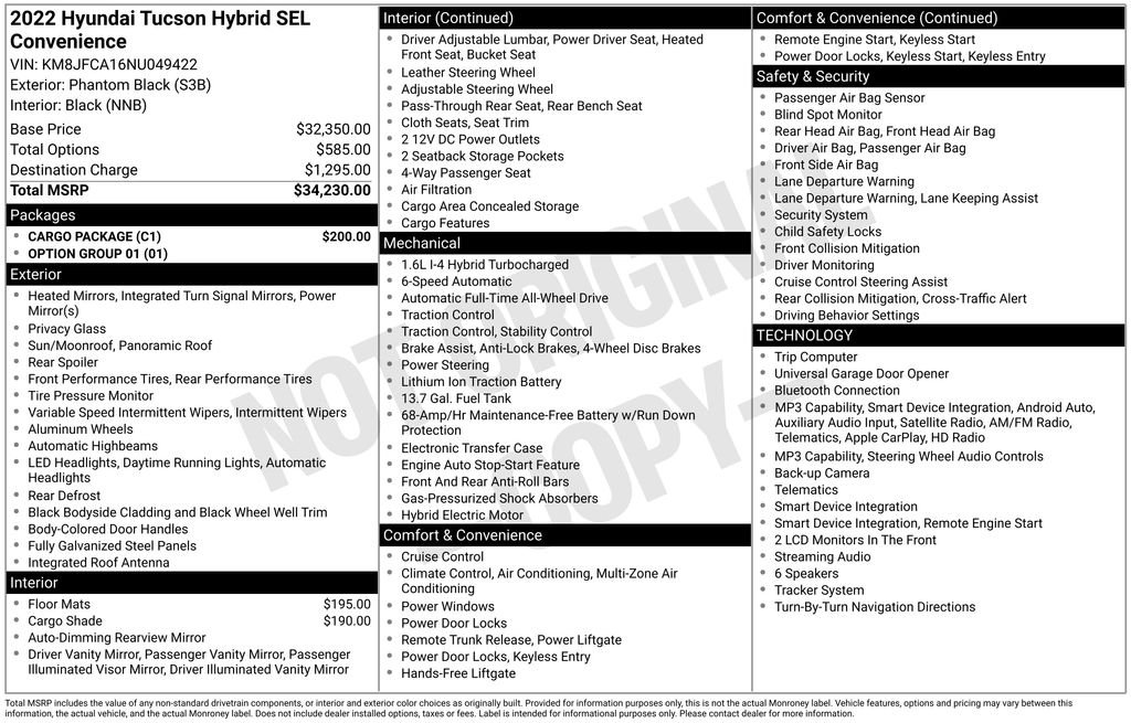 2022 Hyundai Tucson SEL Convenience - Photo 4