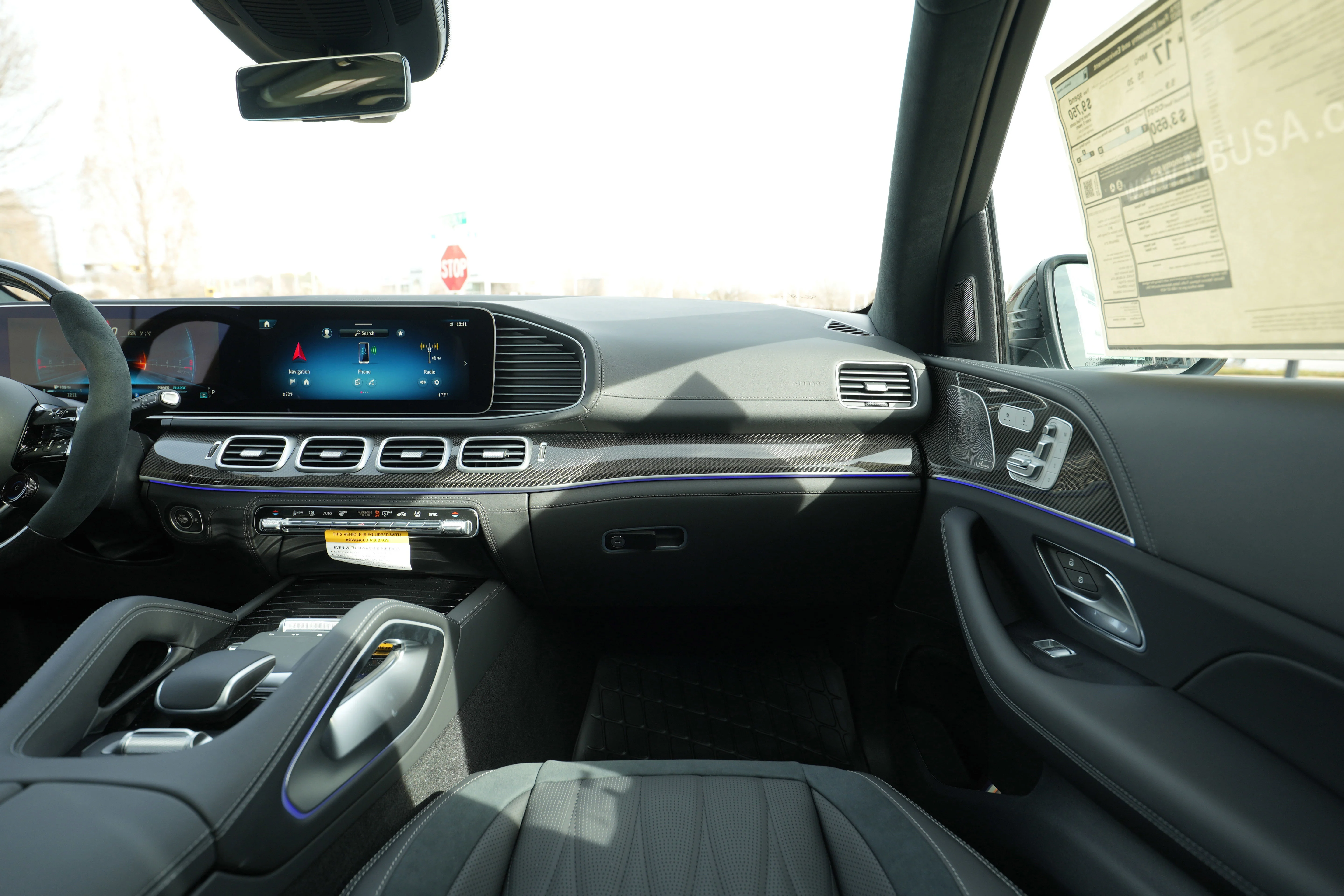 New 2026 MANUFAKTUR Alpine Grey Mercedes-Benz AMG® GLE 63 S image 33