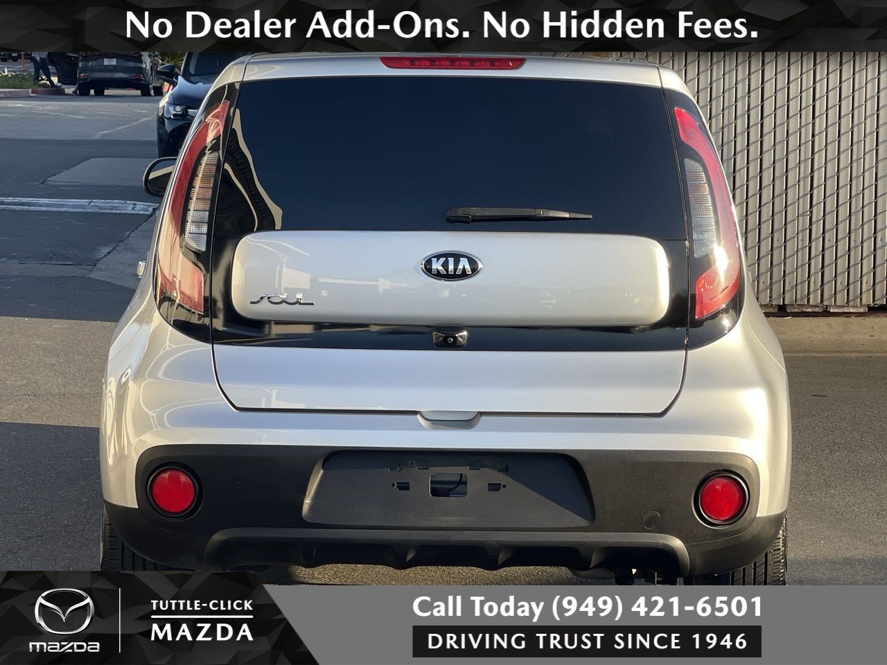 Used 2019 Bright Silver Kia Base image 14