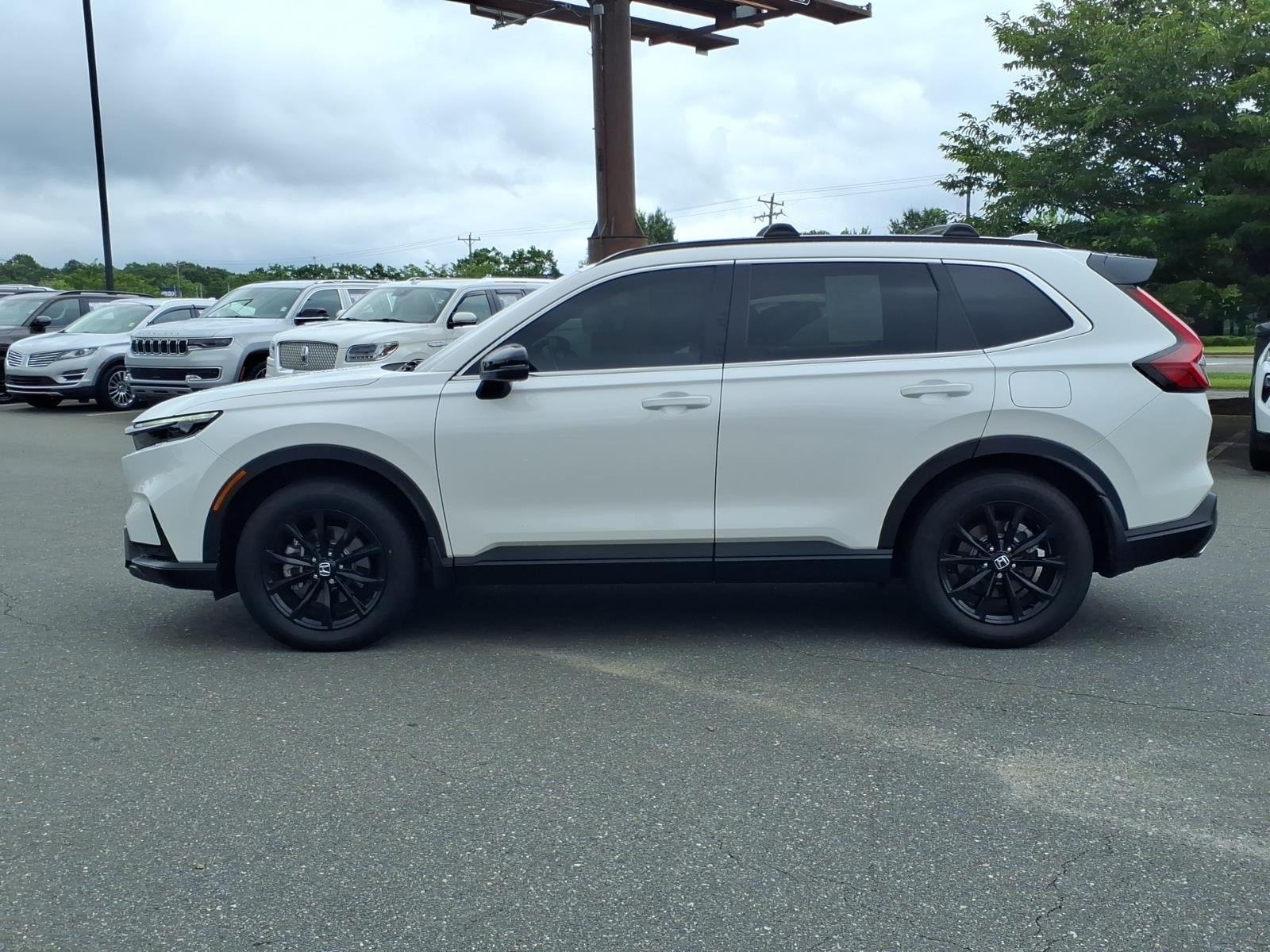 Used 2024 Platinum White Pearl Honda Sport-L image 3