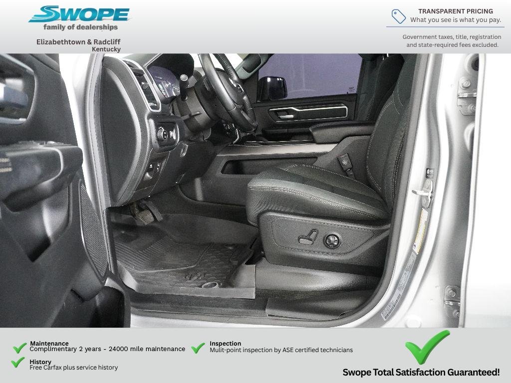 Used 2021 Billet Silver Metallic Clearcoat Ram Big Horn image 12