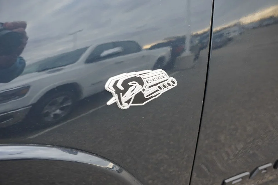 New 2026 Forged Blue Metallic Exterior Paint RAM Big Horn image 10