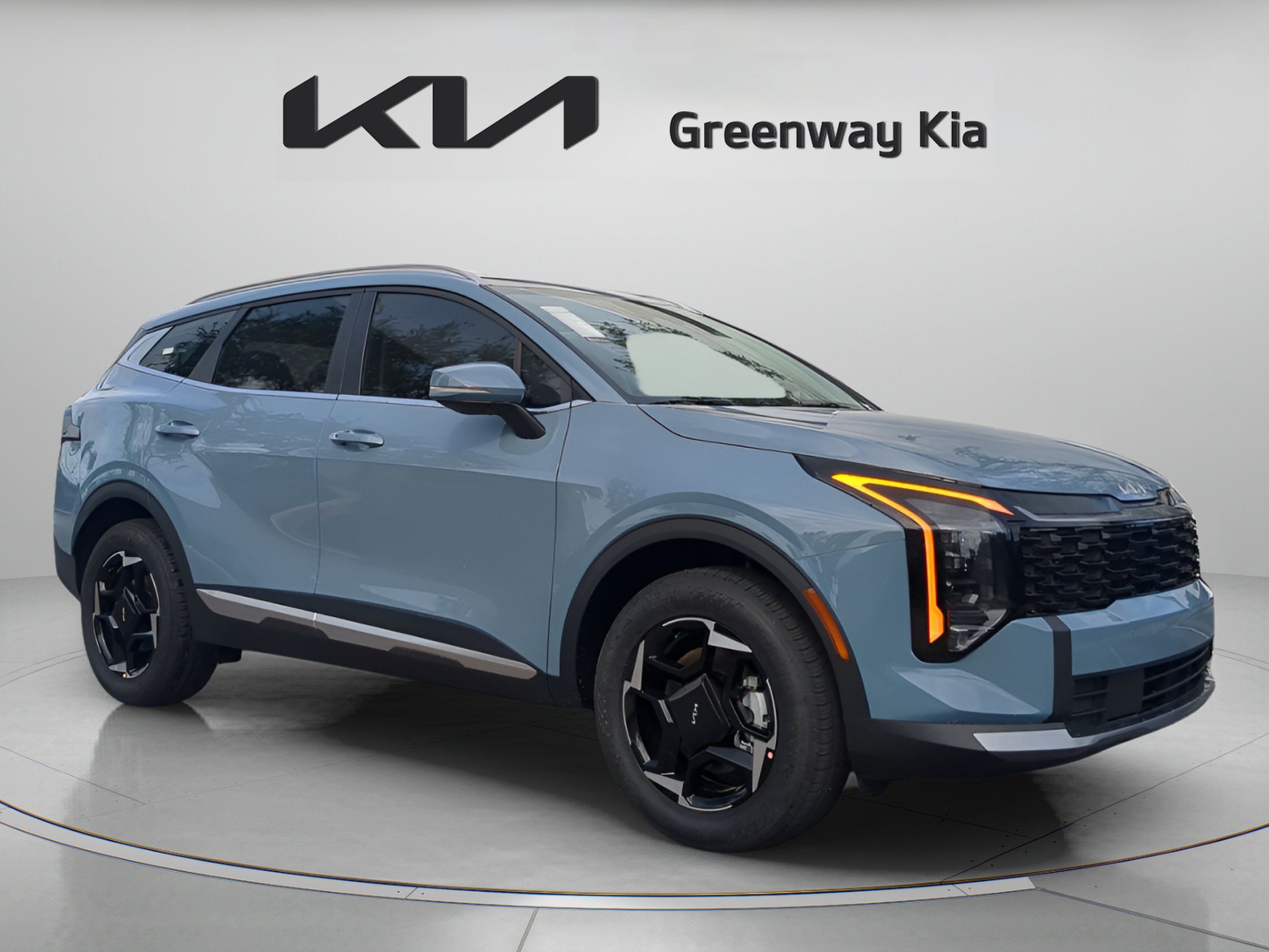 New 2027 Heritage Blue Kia EX image 3