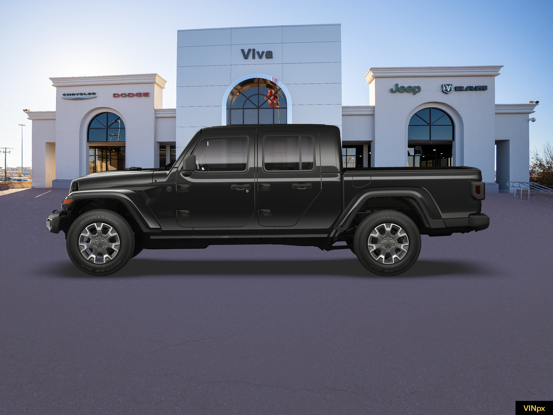 New 2026 Black Clearcoat Jeep Sahara image 3