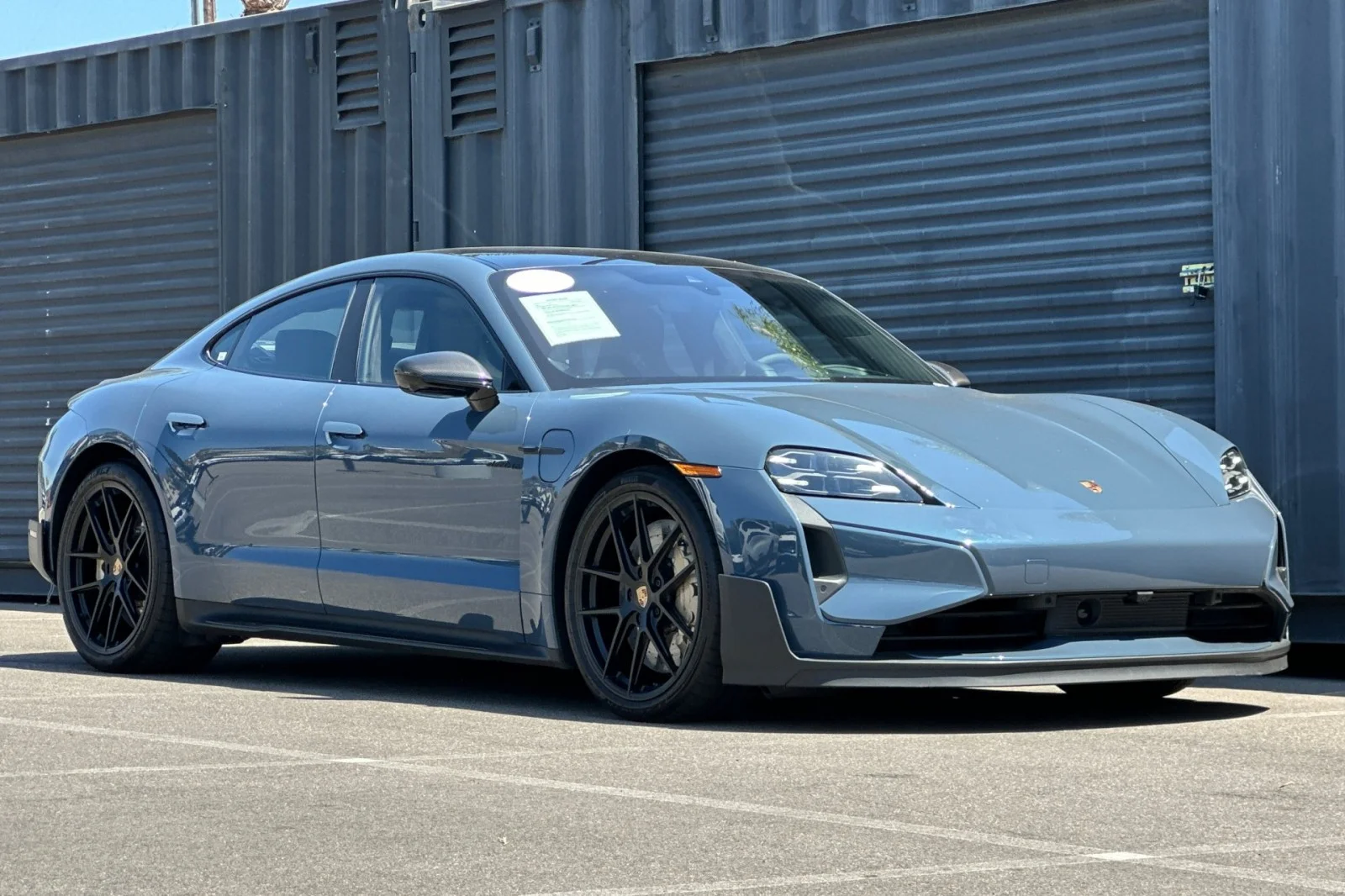 Certified Used 2025 Pale Blue Metallic Porsche Turbo GT image 10